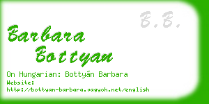 barbara bottyan business card